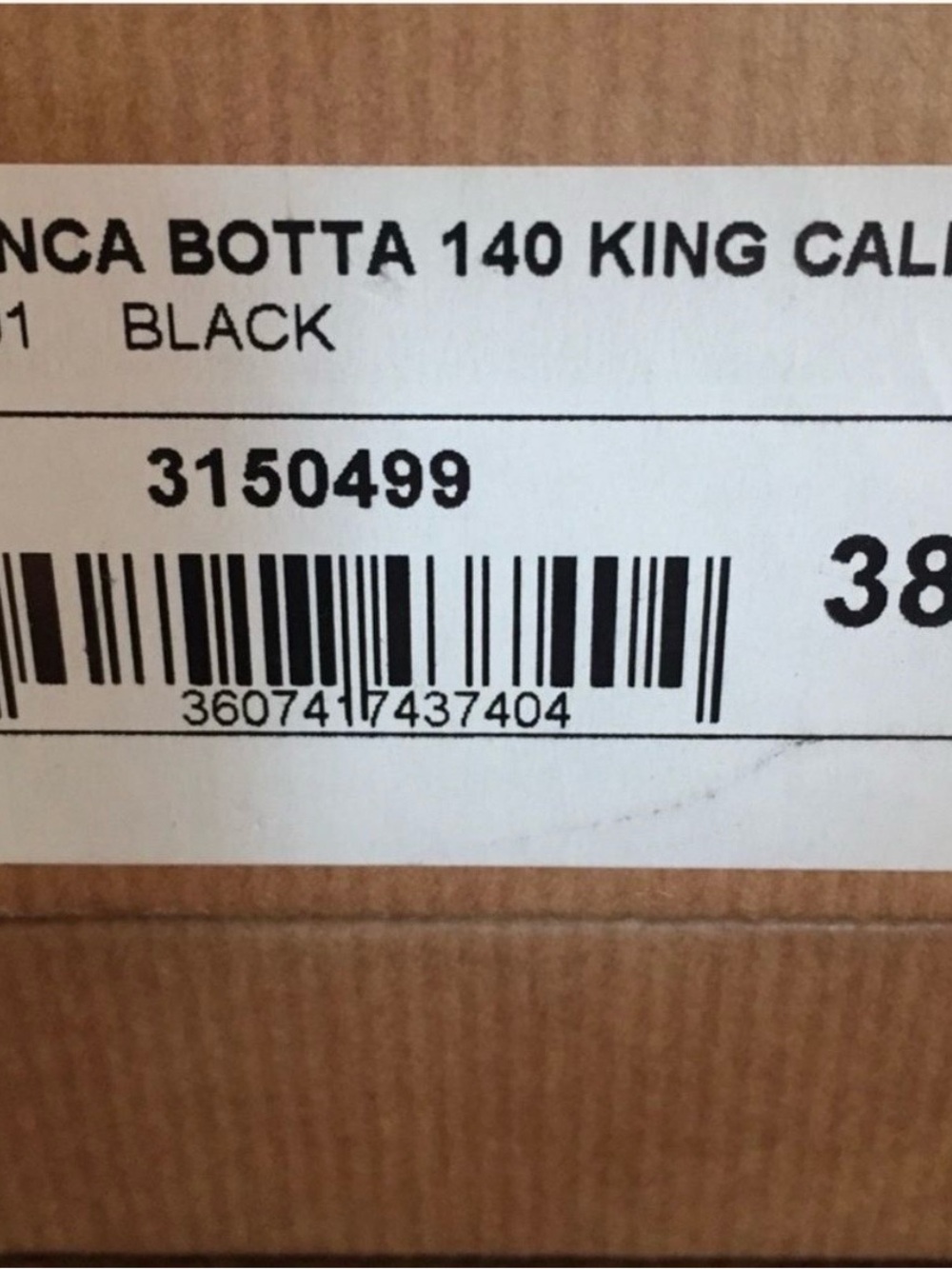 Christian Louboutin Black Bianca Botta Platform Boot 38.5 - Picture 5 of 9